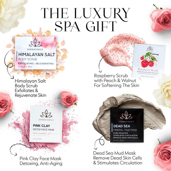 Luxury Bliss Spa Gift Set | 9 Piece Pampering - Glamour Boutique